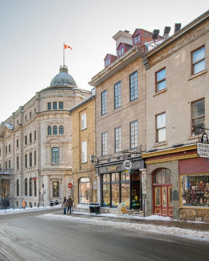 Les Lofts De Buade - Par Les Lofts Vieux-Quebec (Adults Only) Apartment Екстериор снимка